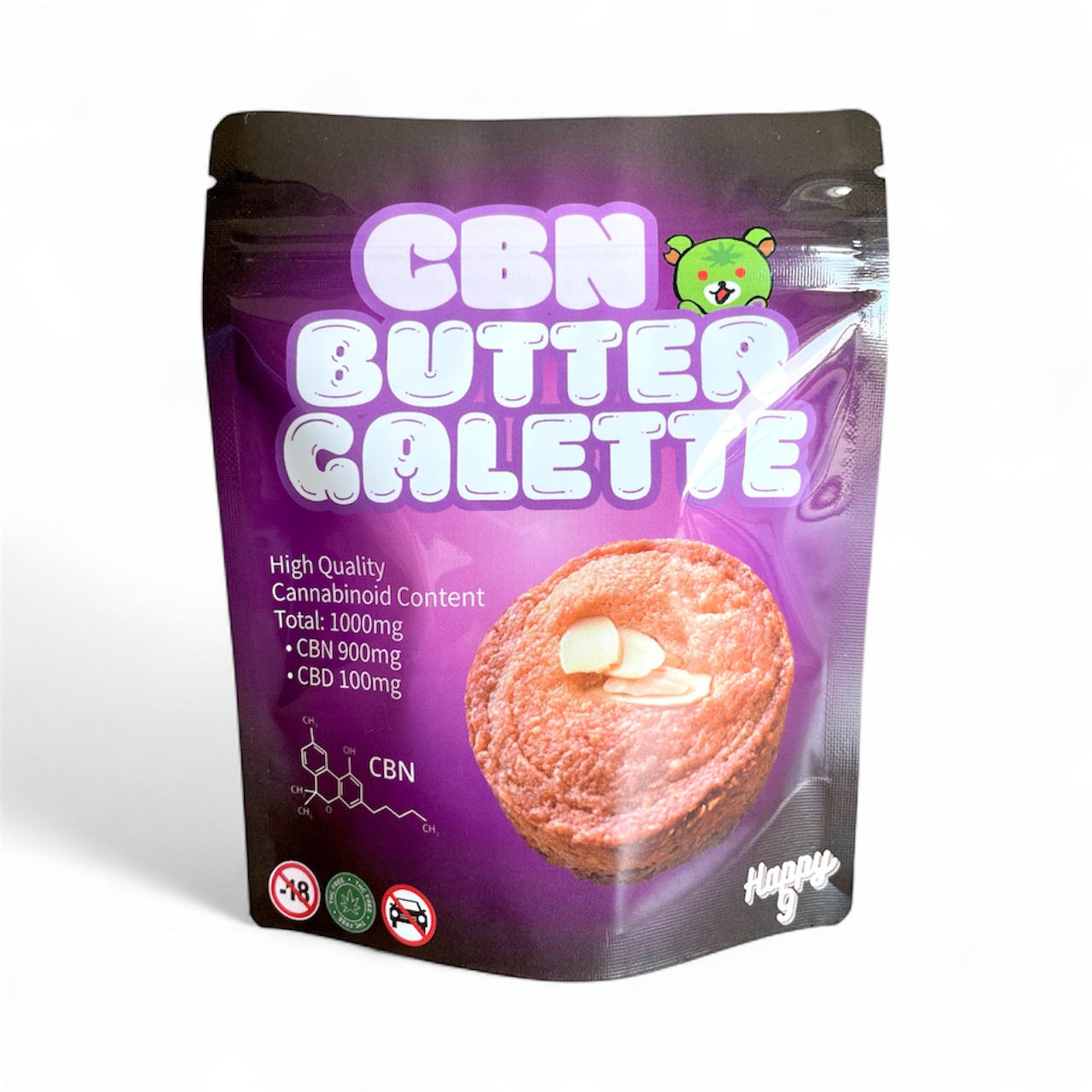 CBNバターガレット　CBN900mg, CBD100mg